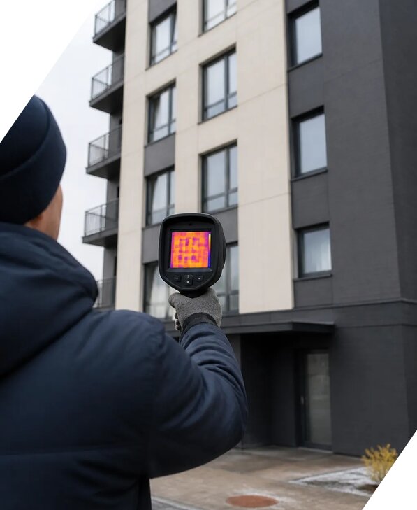 Тепловизионное обследование зданий в Сальске от 5084 р. | ЭкспертизаРоссия